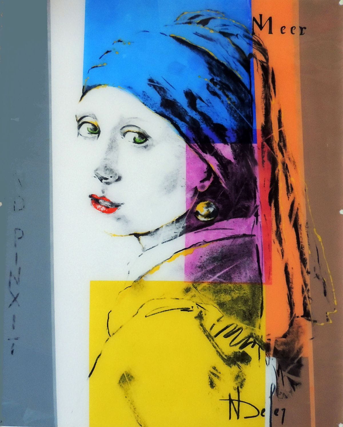 JEUNE FILLE À LA PERLE- VENDU